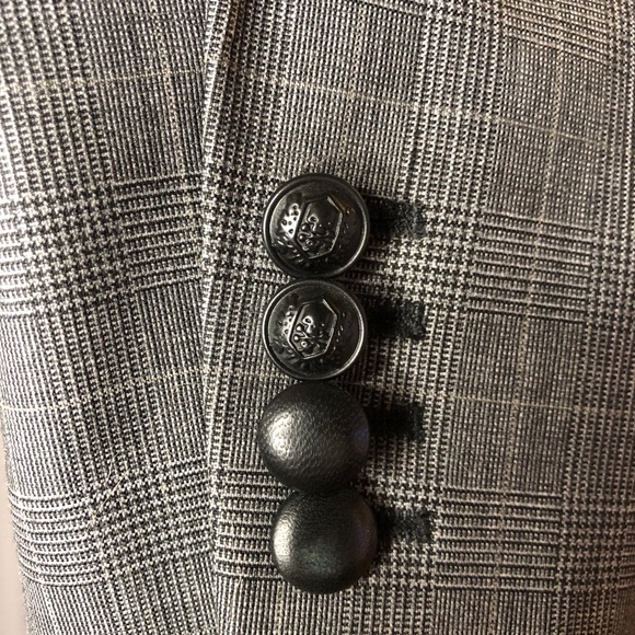 NWT The Kooples Prince De Galles Cropped Blazer - Picture 8 of 16